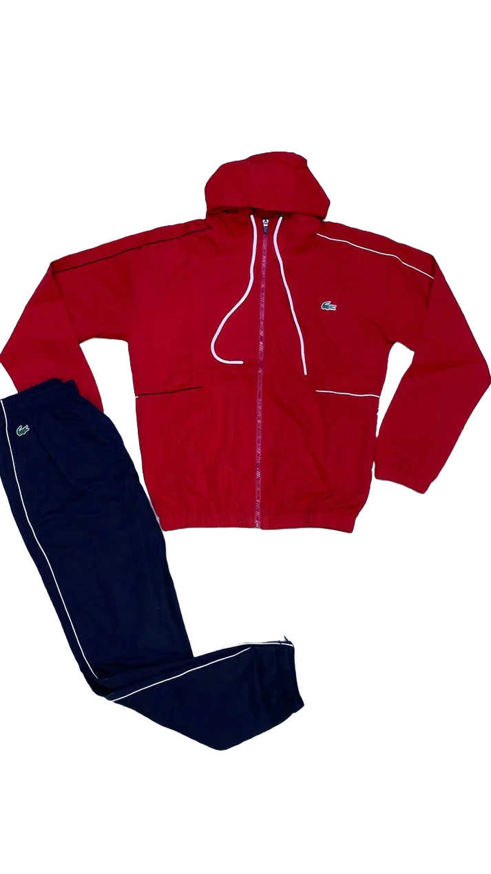 Schwarzer LC Krokodile-Trainingsanzug